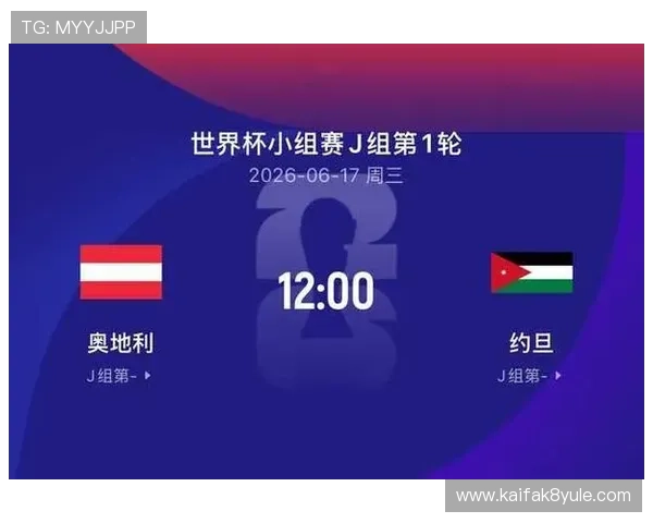 世界杯奥地利对阵约旦比赛详细PDF赛程表及最新比赛时间安排一览